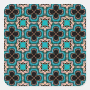 Aufkleber im marokkanischen Stil