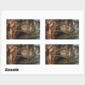 Aufkleber "im Wald" (Blatt)