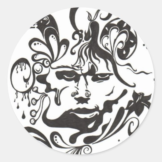 Aufkleber "IMAGINE" (Vorderseite)