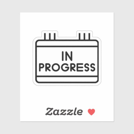 Aufkleber in Aktion (Blatt)