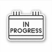 Aufkleber in Aktion (Vorderseite)