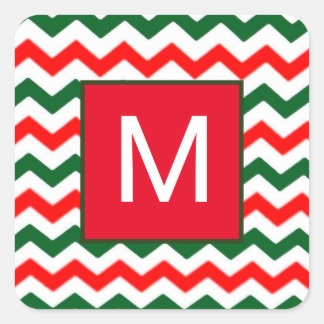 Aufkleber in Grün und Rot