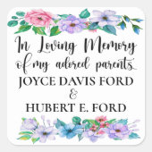 Aufkleber in Memoriam (Vorderseite)