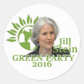 Aufkleber Jill STEIN 2016 (Vorderseite)