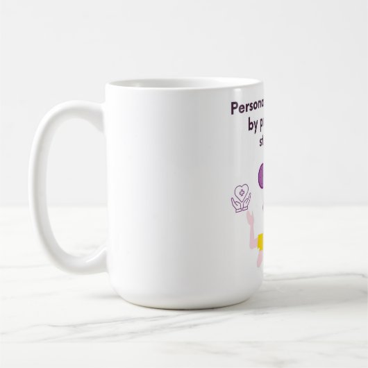 Aufkleber Kaffeetasse (Links)