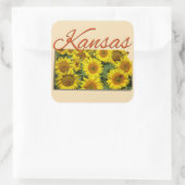 Aufkleber - KANSAS (Tasche)
