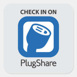 Aufkleber "Karo in PlugShare"