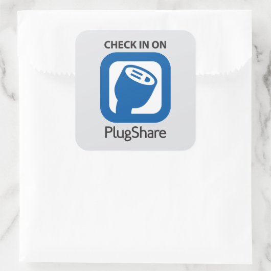 Aufkleber "Karo in PlugShare" (Tasche)