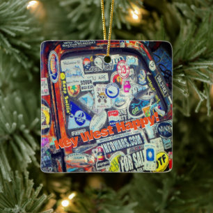 Aufkleber Keramikornament