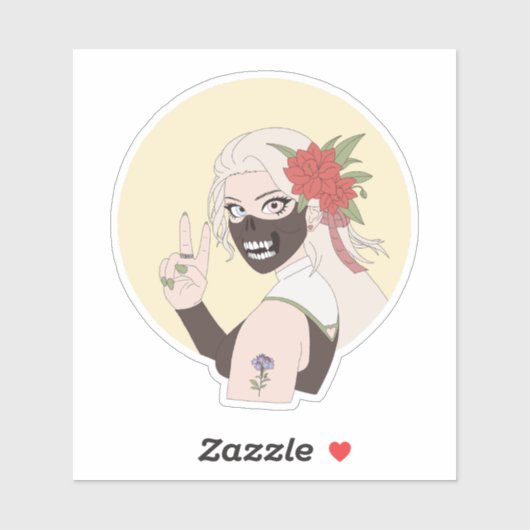 Aufkleber Ki 3 (Mond) (Blatt)