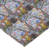 Aufkleber Kurzer Tischläufer (Ecke)