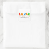 Aufkleber La Paz touristisch (Tasche)