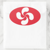 Aufkleber "Lauburu" (Tasche)