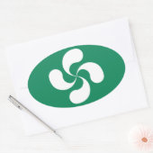 Aufkleber "Lauburu" (Umschlag)