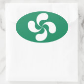 Aufkleber "Lauburu" (Tasche)