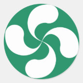 Aufkleber "Lauburu" (Vorderseite)