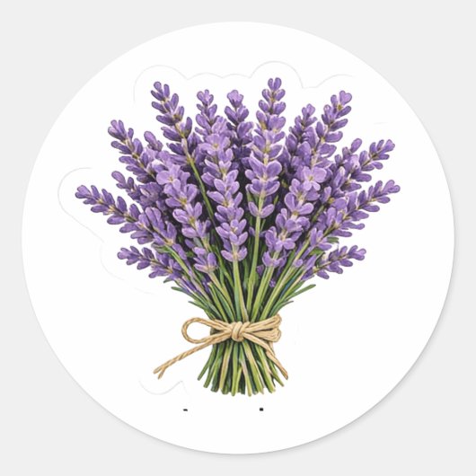 Aufkleber Lavendel (Vorderseite)