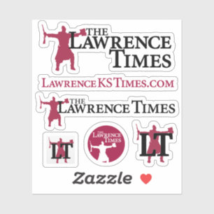 Aufkleber "Lawrence Times"