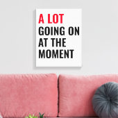 Aufkleber Leinwanddruck (Insitu (Wohnzimmer))