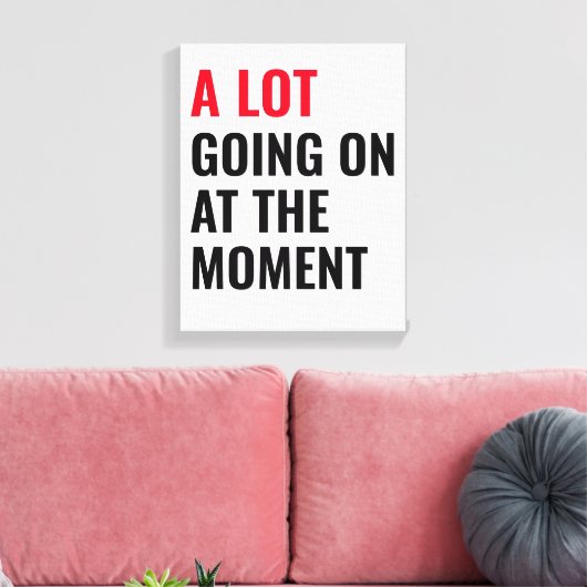 Aufkleber Leinwanddruck (Insitu (Wohnzimmer))