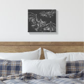 Aufkleber Leinwanddruck (Insitu (Schlafzimmer))