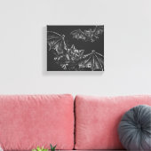Aufkleber Leinwanddruck (Insitu (Wohnzimmer))