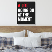 Aufkleber Leinwanddruck (Insitu (Schlafzimmer))