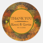 Aufkleber "Leuchtprogramme" (Herbst-Brautparty) (Vorderseite)