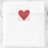 Aufkleber "Liebe am meisten" (Tasche)