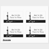 Aufkleber "Livin' the Life" (Blatt)