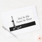 Aufkleber "Livin' the Life" (Umschlag)