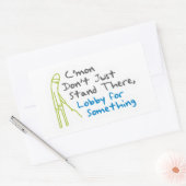 Aufkleber - Lobby für etwas (Umschlag)