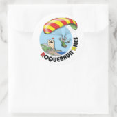 Aufkleber Logo (Roquebrun'Flügel) (Tasche)