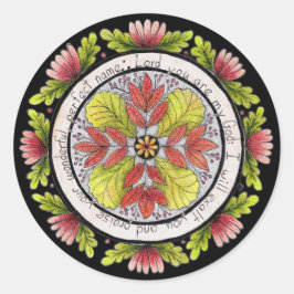 Aufkleber "Lord My God"