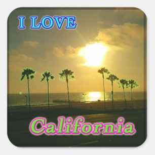Aufkleber "Lovely California 2"