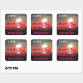 Aufkleber "Lovely California 3" (Blatt)