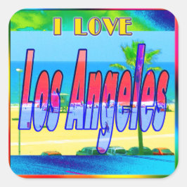 Aufkleber "Lovely Los Angeles 2"