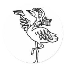 Aufkleber - lustiges Tier -