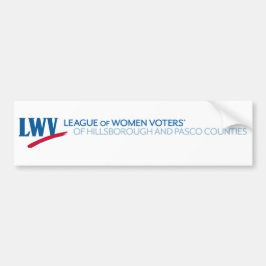 Aufkleber LWV von Hillsborough und Pasco Autoaufkleber