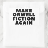 Aufkleber "Make Orwell Fiktion Again" (Tasche)