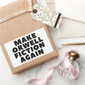 Aufkleber "Make Orwell Fiktion Again" (Schenken)