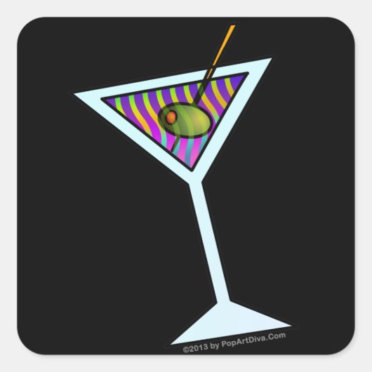 AUFKLEBER - MARTINI (Vorderseite)