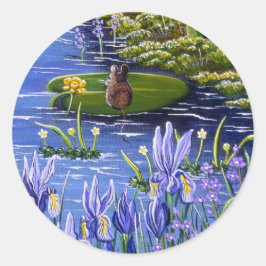 Aufkleber Maus 2 Lilypad