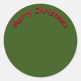 Aufkleber - Maus Santa