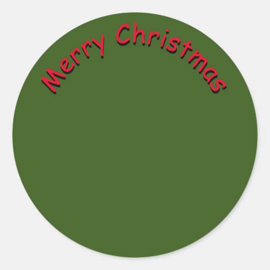 Aufkleber - Maus Santa (Vorderseite)