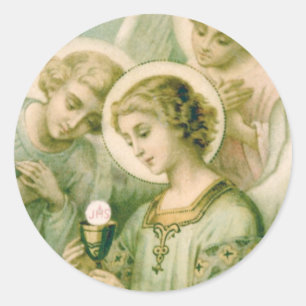 Aufkleber: Mein Soul zerreißt den Schleier Runder Aufkleber