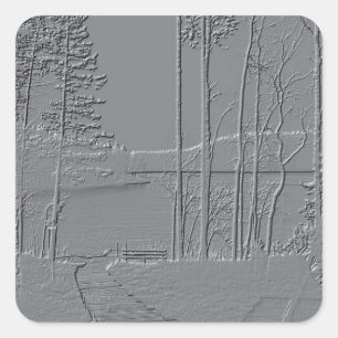 Aufkleber "Metallic Nature"