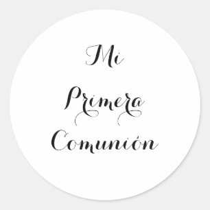 Aufkleber MI Primera Comunión