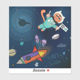 Aufkleber - Milchstraße