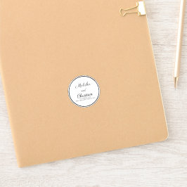 Aufkleber Minimalistisch Modernes Kalligraph